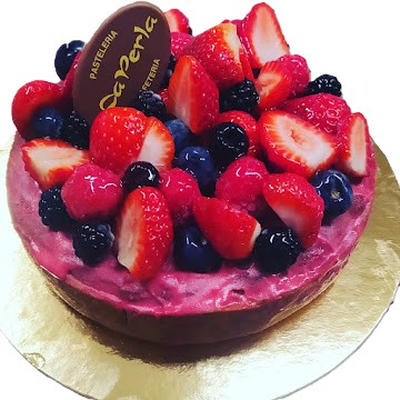 Tarta de Frutos Rojos.