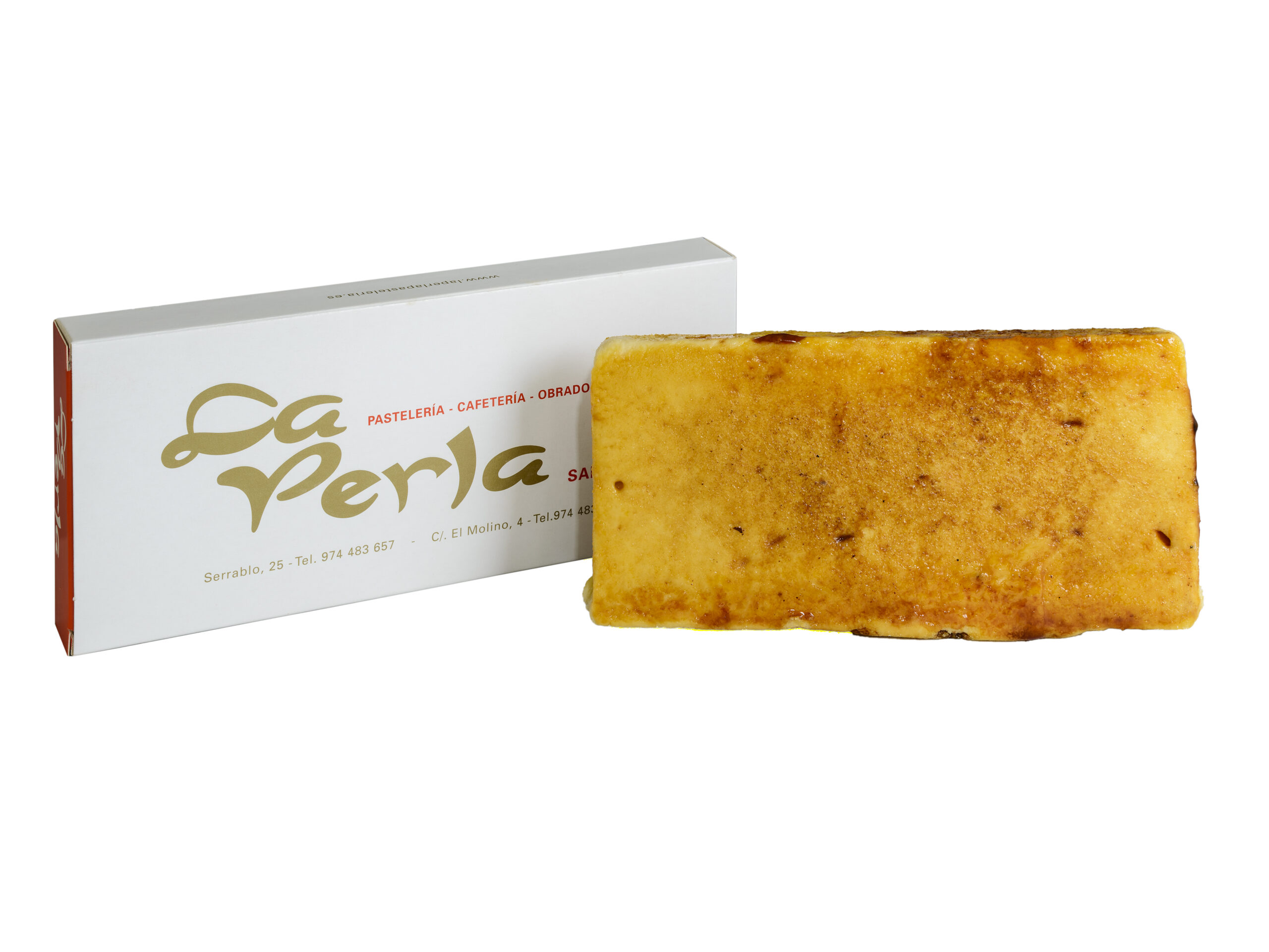 Turrón de Yema Tostada. Sin Gluten