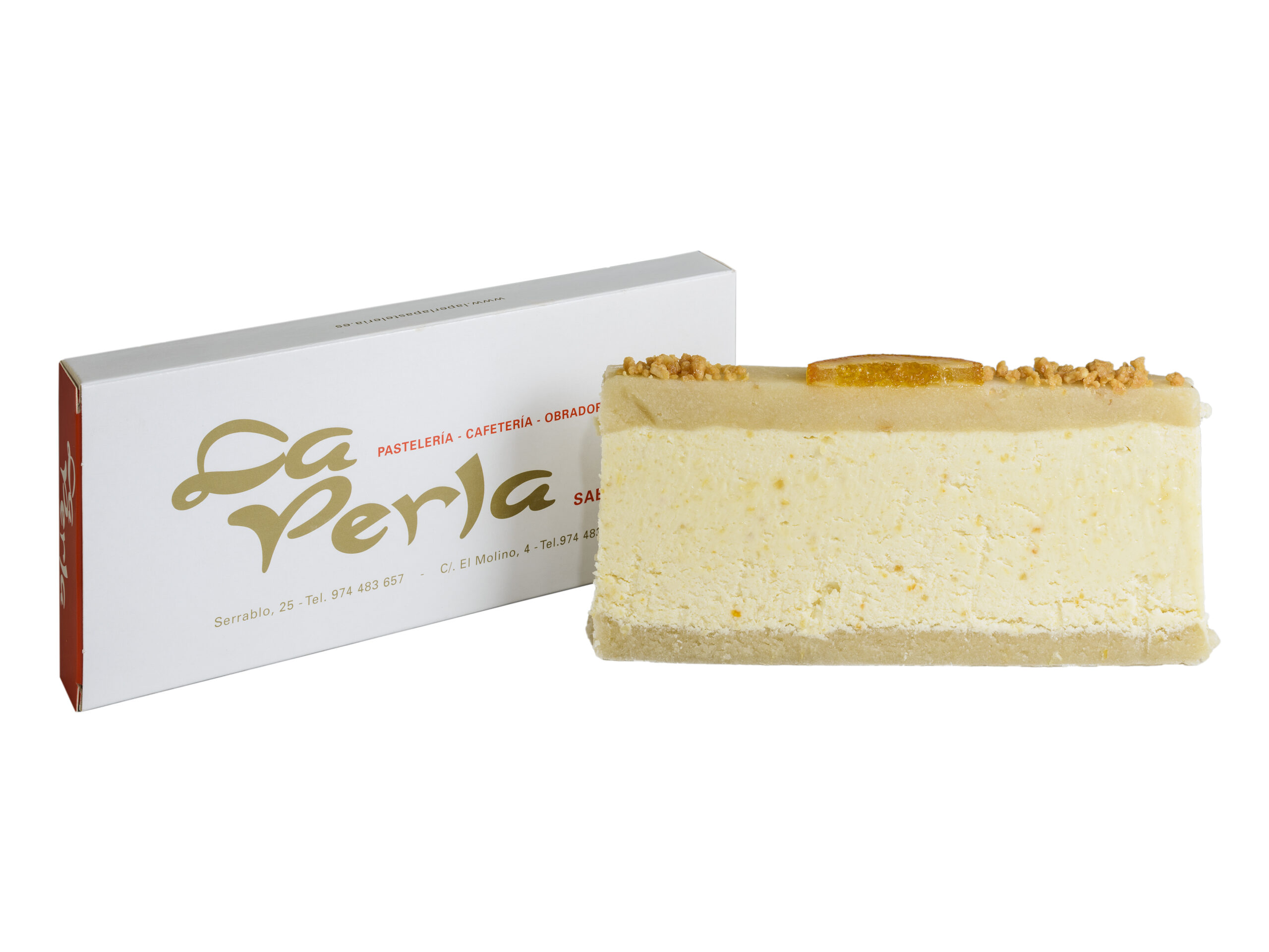 Turrón de naranja y Cointreau. Sin gluten